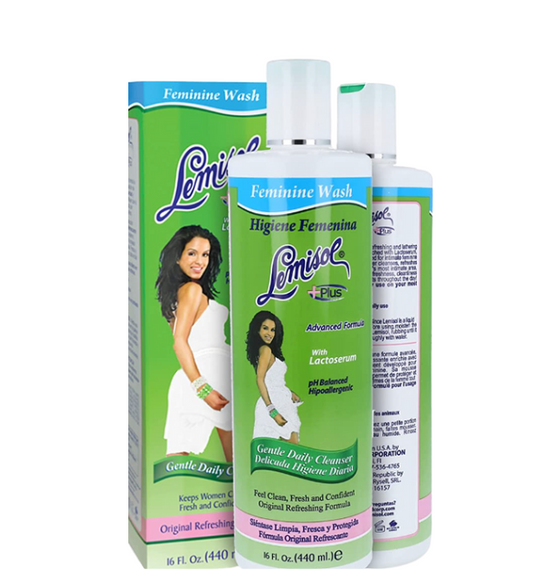2x Lemisol Plus Feminine Wash 16 fl oz – 473 ml